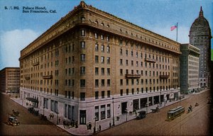San Francisco: Palace Hotel door Unbekannter Künstler