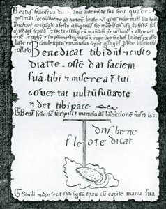 Scène uit het leven van Sint Franciscus van Assisi door Unbekannter Künstler