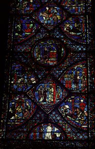 Scènes uit het Leven van Karel de Grote (747-814) uit de omgang, ca. 1215-35