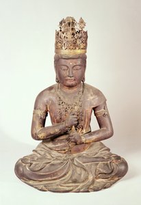 Zittende figuur van Dainichi Nyorai