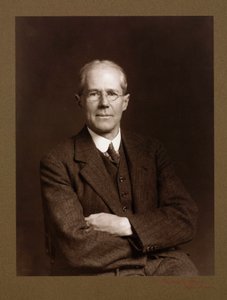Sir Henry Cort Harold Carpenter, professor in metallurgie, eind 1920s