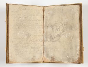 Schetsboek met 22 vellen door Unbekannter Künstler