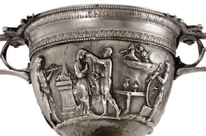 Skyphos, ca. laat 1e eeuw v.Chr. - vroeg 1e eeuw n.Chr. door Unbekannt