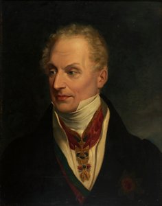 Staatskanselier Metternich door Unbekannter Künstler