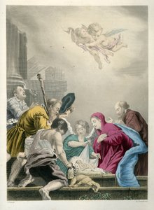 De Aanbidding van Christus - Bijbel, Nieuwe Testament door Unbekannter Künstler