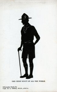 De Hoofdverkenner van de Wereld, Baden-Powell, ca. 1930s door Unbekannt