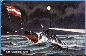De Duitse onderzeeër Unterseeboot