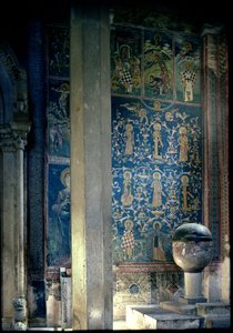 De Stamboom van de Nemanjic, voltooid 1335-48 door Unbekannt