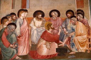 De Scrovegni-kapel. Fresco door Giotto