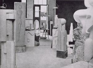 De Steenhouwerij, uit de Werkplaatsen van het Bauhaus, Weimar