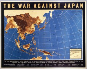 De oorlog tegen Japan, poster, ca. 1944 door Unbekannt