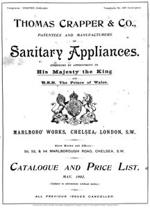 De catalogus van Thomas Crapper en Company door Unbekannt
