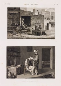De slijper; De barbier