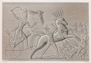 Thebe: Karnak, close-up door Unbekannt