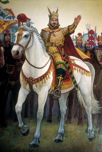 Graf van de Koreaanse koning Tongmyong Wang