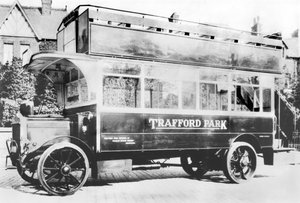 Verenigd Koninkrijk: De Trafford Park Bus. Eccles, ca. 1910
