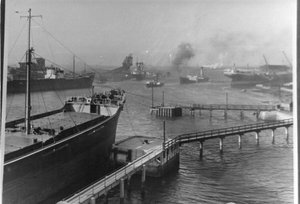 Uitzicht op Blyth Harbour door Unbekannt