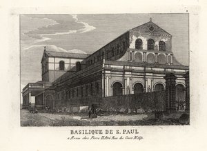 Basiliek van Sint-Paulus buiten de Muren, Rome door Unbekannt