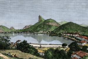 Uitzicht op de haven van Rio de Janeiro, Brazilië