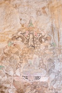 Muurschildering, Sulamani Pahto, Bagan