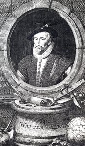 Walter Raleigh door Unbekannt