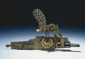 Radslot van een jachtgeweer, ca. 1660-1720