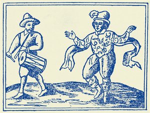 William Kempe danst de Morris door Unbekannter Künstler