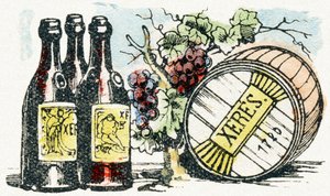 X - Xeres - Kindervermaakalfabet circa 1890 door Unbekannt