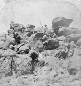 Een wanhopige stand aan de Modderrivier, Zuid-Afrika, 2e Boerenoorlog, 18 december 1899