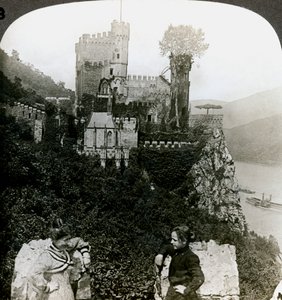 Kasteel Rheinstein, nabij Bingen, Duitsland