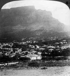Tafelberg, Kaapstad, Zuid-Afrika door Underwood and Underwood