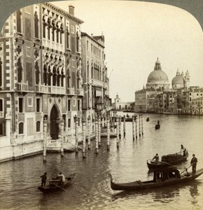 Het Grote Kanaal, Venetië, Italië