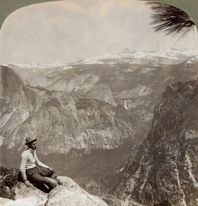 Yosemite Valley, Californië, VS door Underwood and Underwood