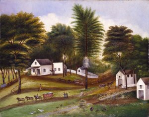 Landschap (mogelijk van Staten Island, New York)