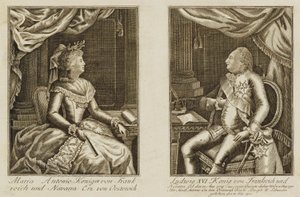 Maria Antonie en Louis XVI