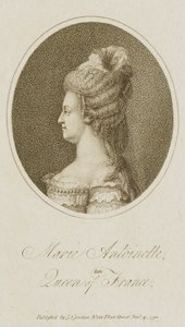 Marie Antoinette, overleden koningin van Frankrijk