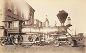 [Pennsylvania Railroad Locomotive at Altoona Repair Facility]. door Unidentified