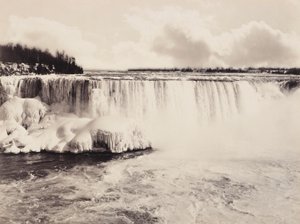 [The Canadian Falls, Winter]. door Unidentified