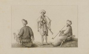 Drie mannen in tulbanden