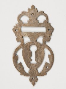 Sleutelgat Schild door Unidentified Maker