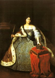 Portret van Catharina I van Rusland