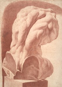 Academische studie van een torso