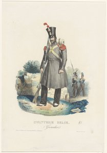 Belgische grenadier, 1831