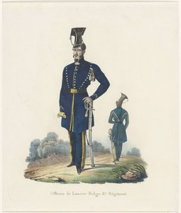 Belgische lansier, 1830