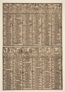Kalender van Johann von Gemund