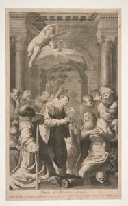 Communie van Sint Hiëronymus door Unknown
