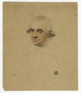 Halflang portret van man door Unknown