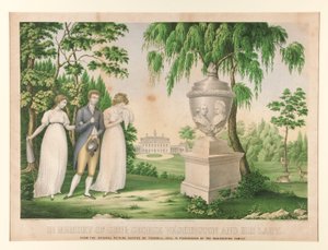 Ter nagedachtenis aan Genl. George Washington en zijn vrouw door Unknown