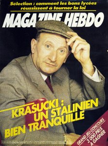 Magazine Hebdo: Krasucki door Unknown