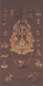 Mandala van Dakini-Ten＜Ḍākiṇī＞ door Unknown